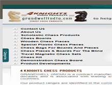 Tablet Screenshot of grandwellindia.com